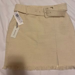 Aritzia Babaton Pristina Tweed Skirt